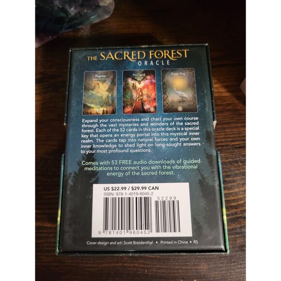 The Sacred Forest Oracle Card Deck by Denise Linn New - Picture 2 of 6